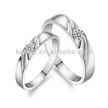 Unique design 925 sterling silver lover diamond rings